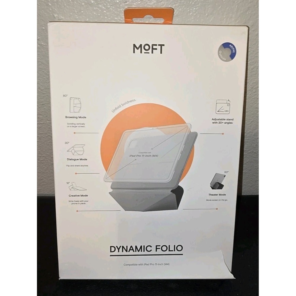 MOFT Dynamic Folio Case for iPad Pro 11 Inch M4 2024 Silm Magnetic Stand Case